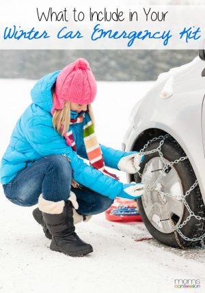 Winter Emergency Car Kit Moms Confession