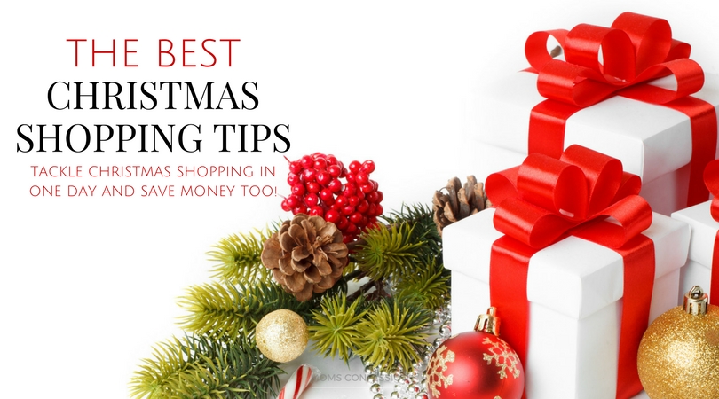 With these Christmas shopping tips, you can get it done one day and still have time to wrap the gifts while also keeping your holiday budget in mind!