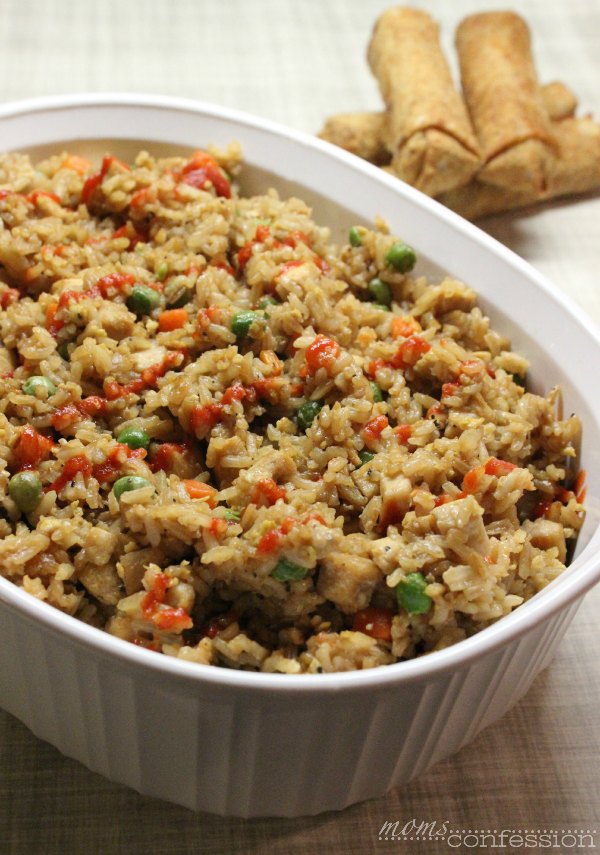 Does your family love Chinese food as much as we do? If so, I promise this Chicken Fried Rice recipe is super easy and you can make it without a hassle.
