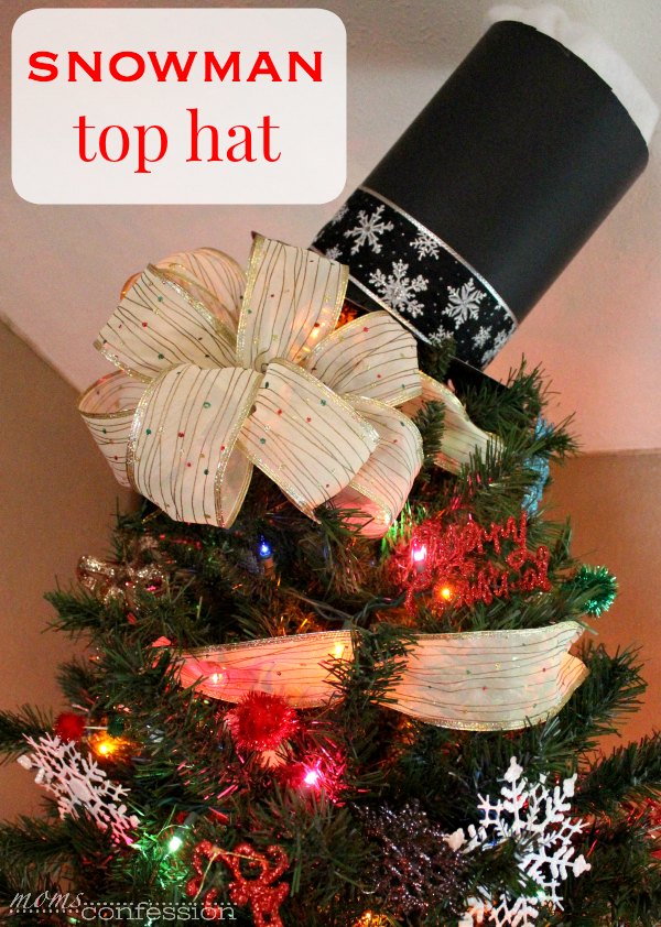 The Best DIY Snowman Tree Topper for the Holiday Season