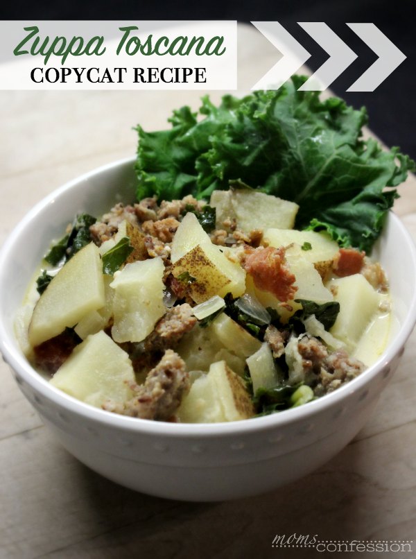 Copycat Olive Garden Zuppa Toscana Soup Recipe