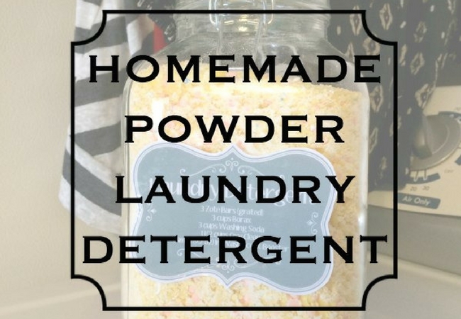 homemade powder laundry recipe