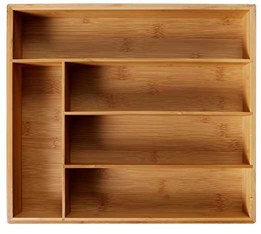 bamboo drawer organizer