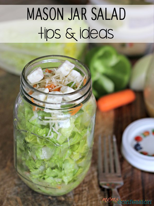 Jazz up your brown bag routine with these Mason Jar Salad Tips and Recipe ideas. With these mason jar salad ideas you can enjoy lunch and eat healthy too!