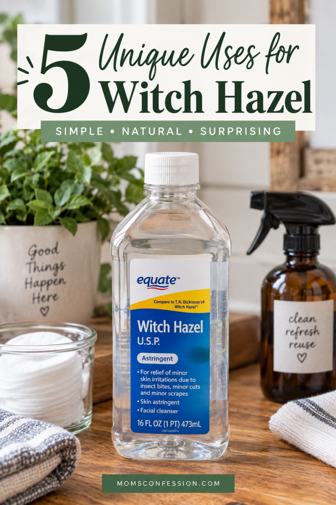 5 unique uses for witch hazel for simple household and personal care solutions