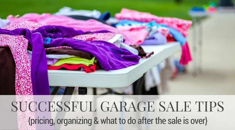 We all know that a garage sale can be an easy money maker, but with these garage sale tips you are sure to set yourself up for the best garage sale ever.