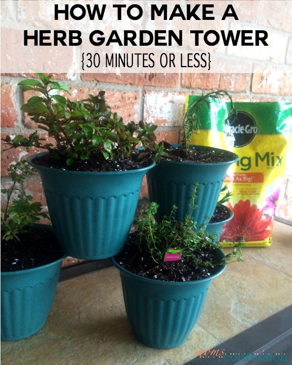 Creating your own herb garden can be a rewarding experience. Learn how to make a herb garden planter in 30 min or less for under $10 using Miracle-Gro.