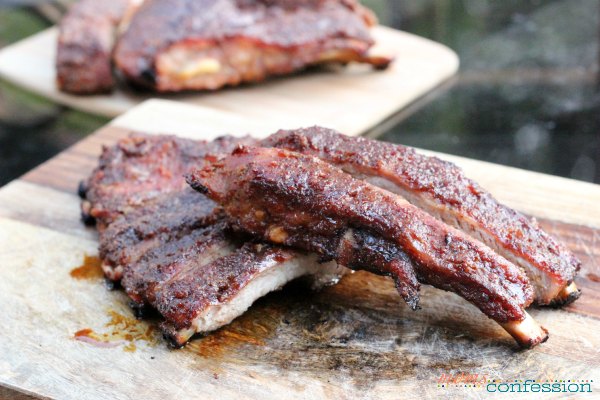 These delicious and perfectly grilled ribs are so good you don't need a bbq sauce to go with them. 