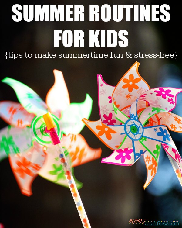 Summer Routines for Kids