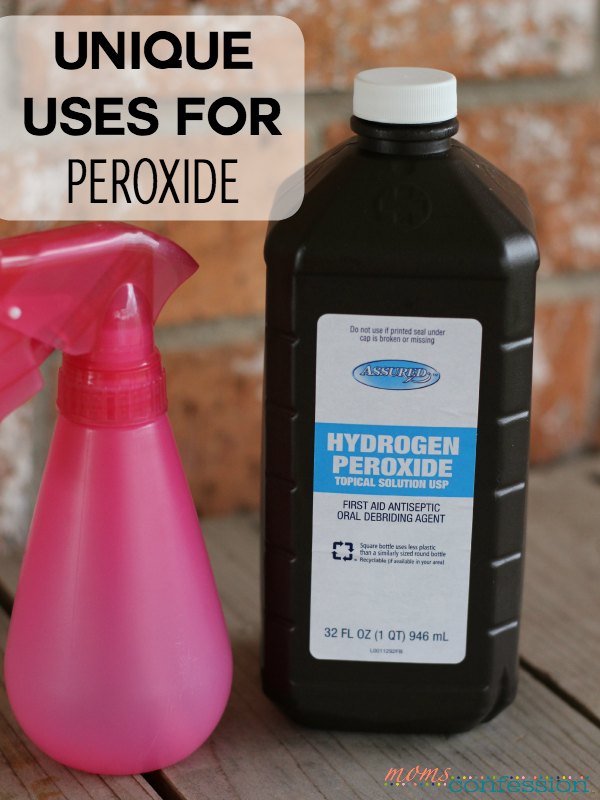 There are tons of uses for peroxide; you just have to find the unique uses that work for you and your family. Check out these 5 unique uses today!