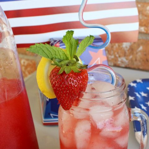Making this good moscato cocktail at home tastes so much better on a cool summer day. Plus it's great for the upcoming your 4th of July parties.