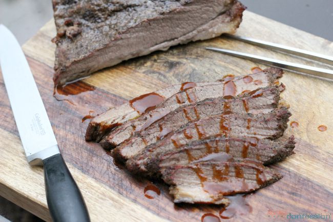 This Texas-Style Smoked Brisket recipe is flavor packed, smoked to perfection and is sure to be the hit at your next backyard barbecue. Try it today!