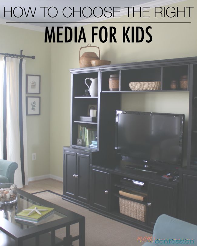 How to Choose the Right Media for Kids