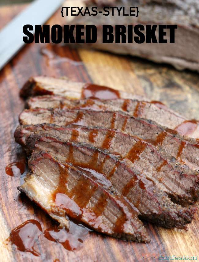 This Texas-Style Smoked Brisket recipe is flavor packed, smoked to perfection and is sure to be the hit at your next backyard barbecue. Try it today!