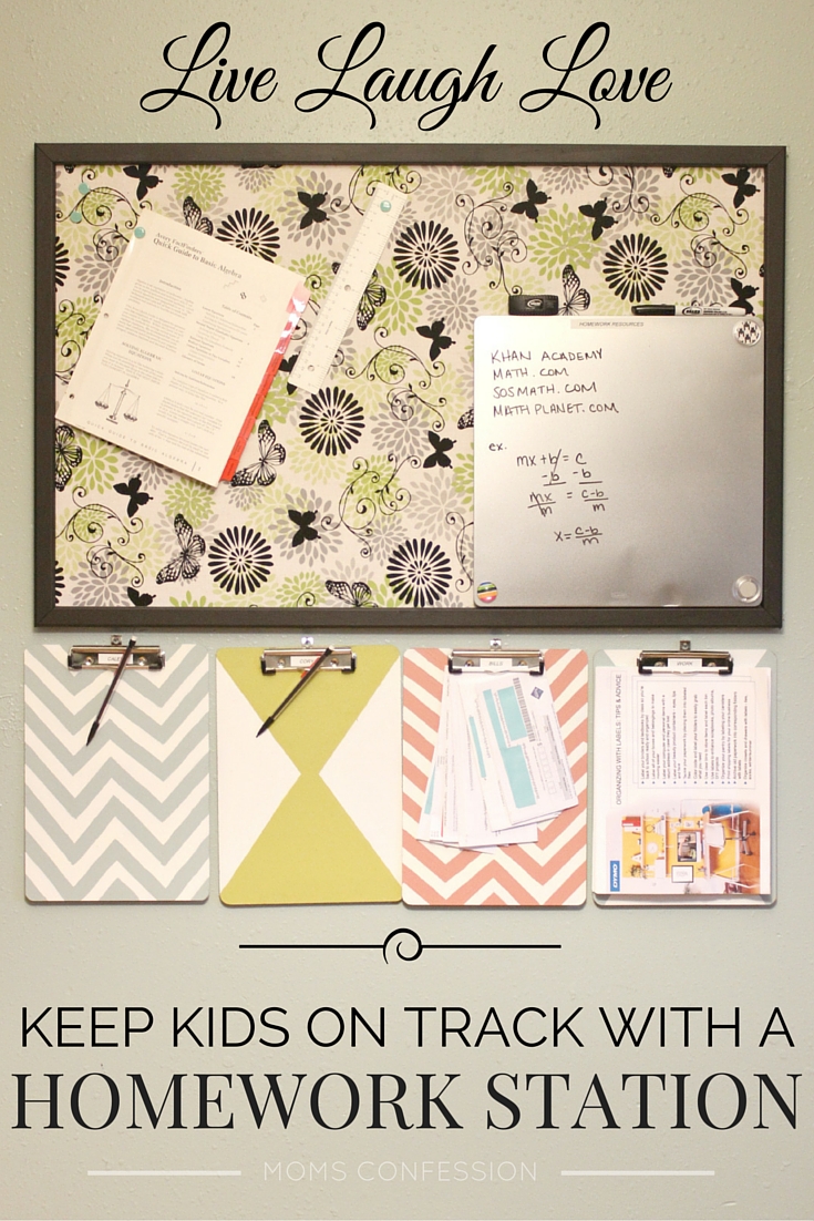Save Your Sanity With a Homework Station