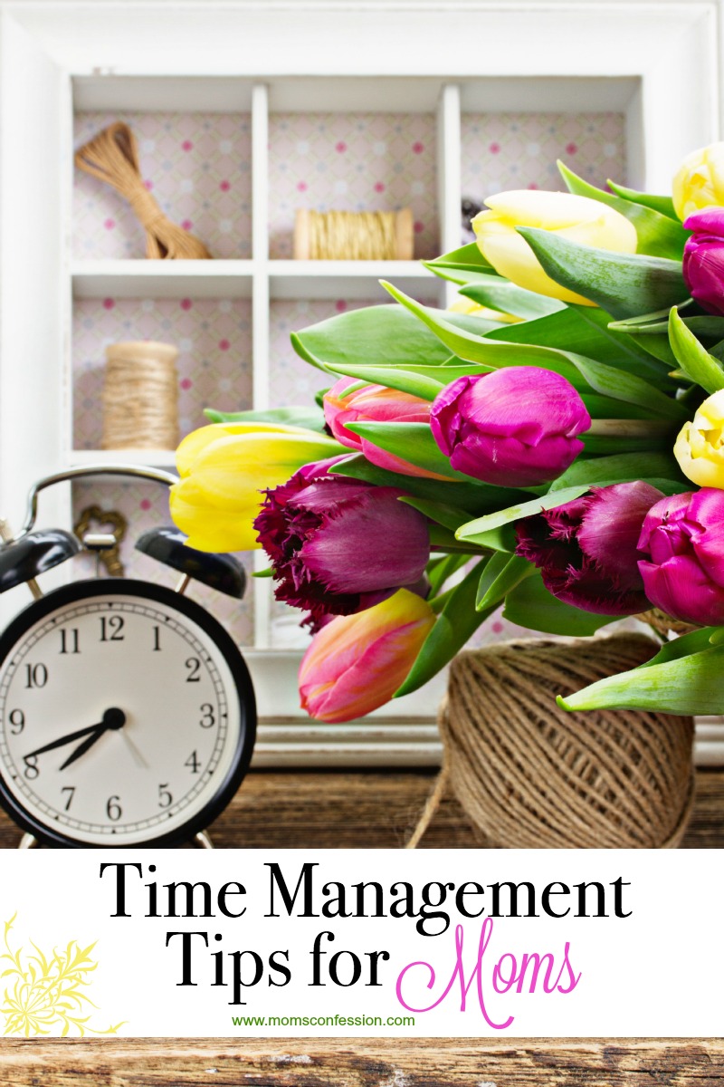 time management tips for work at home moms