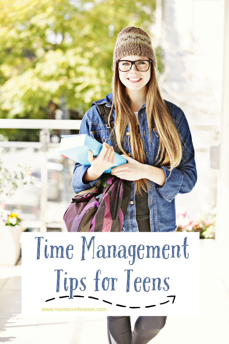 Time Management Tips like these just for teens are ideal for making sure kids are learning to be responsible with their time! Help teens manage time easily!