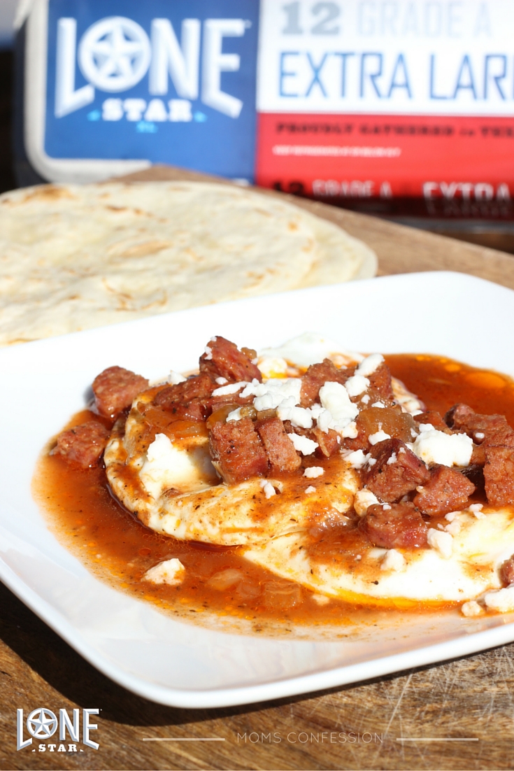 One of my favorite recipes with Lone Star Eggs is a Tex-Mex twist on huevos rancheros called Chilithro. It's loud, proud and Texas style. Try it yourself!
