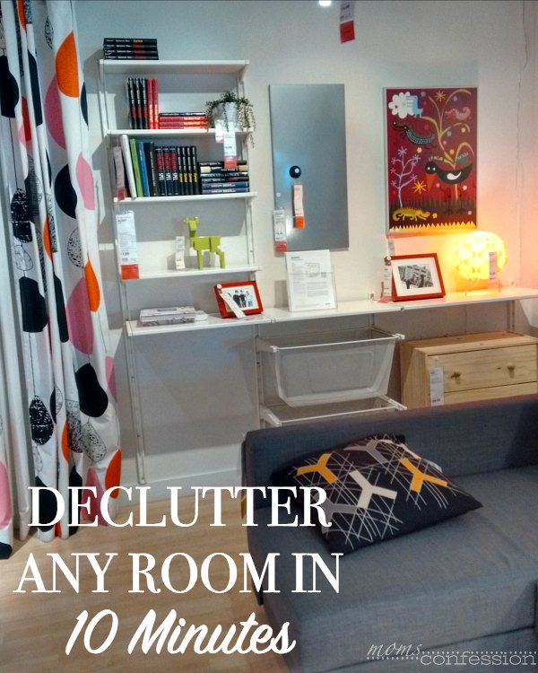 Declutter Tips For Any Room in 10 Minutes