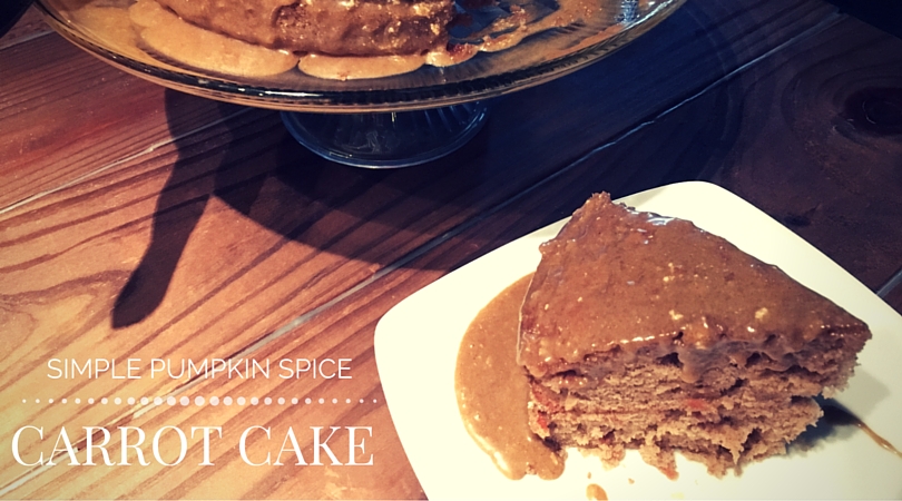 Stupid Simple Pumpkin Spice Carrot Cake - perfect for the fall and holiday season