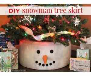 Snowman Tree Skirt