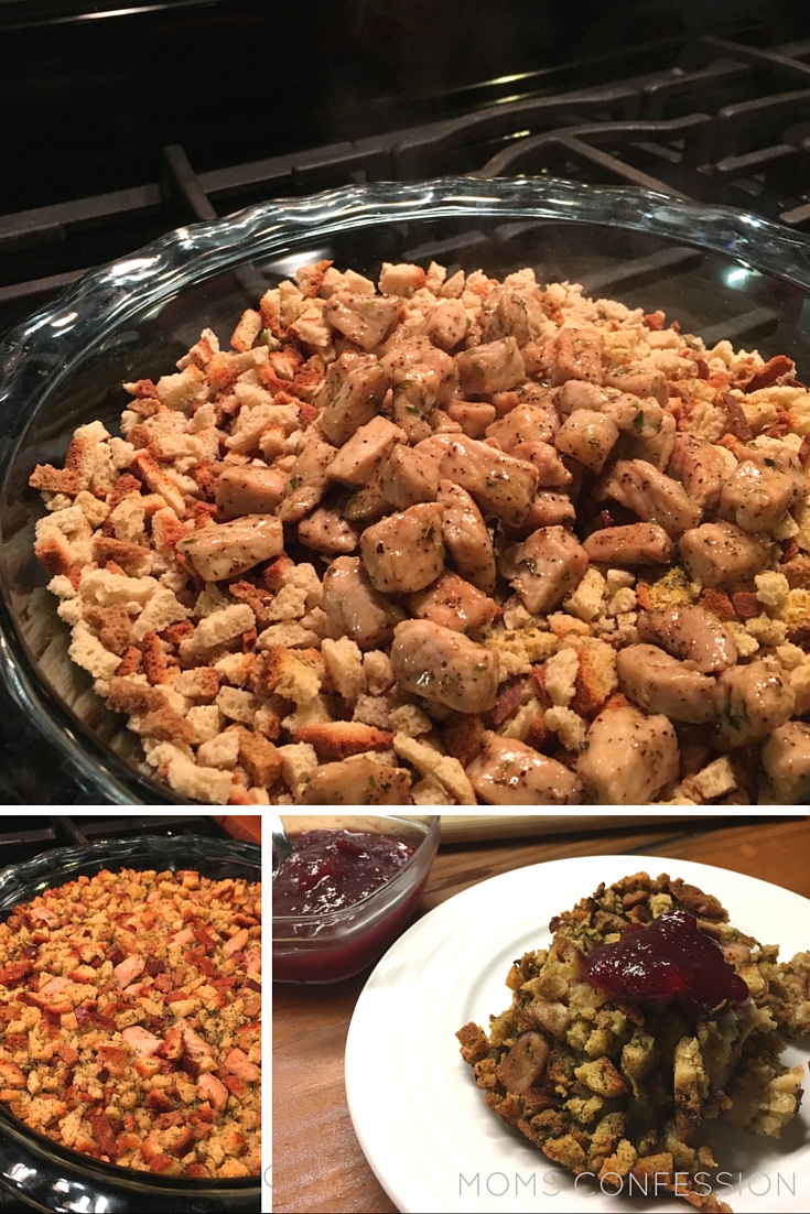 You need this 30 minute pork stuffing recipe in your life. This simple recipe is perfect for the fall season and Thanksgiving gatherings!