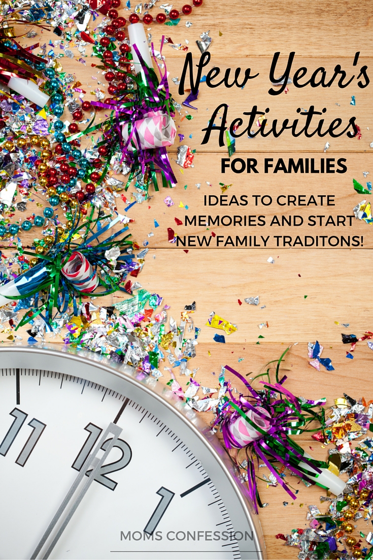 New Years Activities for Families