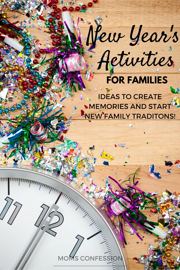 I know it can be hard to think of New Years activities for the whole family, but I have some ideas up my sleeve. Check out my tips and have some fun!
