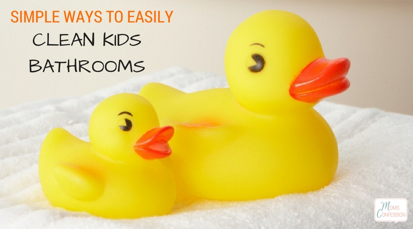 As a mom, you may be dreading the walk into your kids bathroom each day. I know I do! With these 7 Ways To Easily Clean Kids Bathrooms will keep things sparkling even with messy boys and girls.