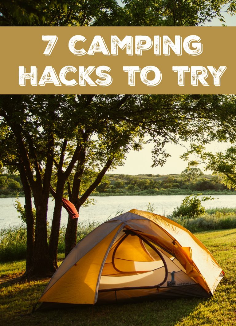 Don't miss our Top 7 Camping Hacks to try this summer! Great tips for saving you time, money and frustration while camping!