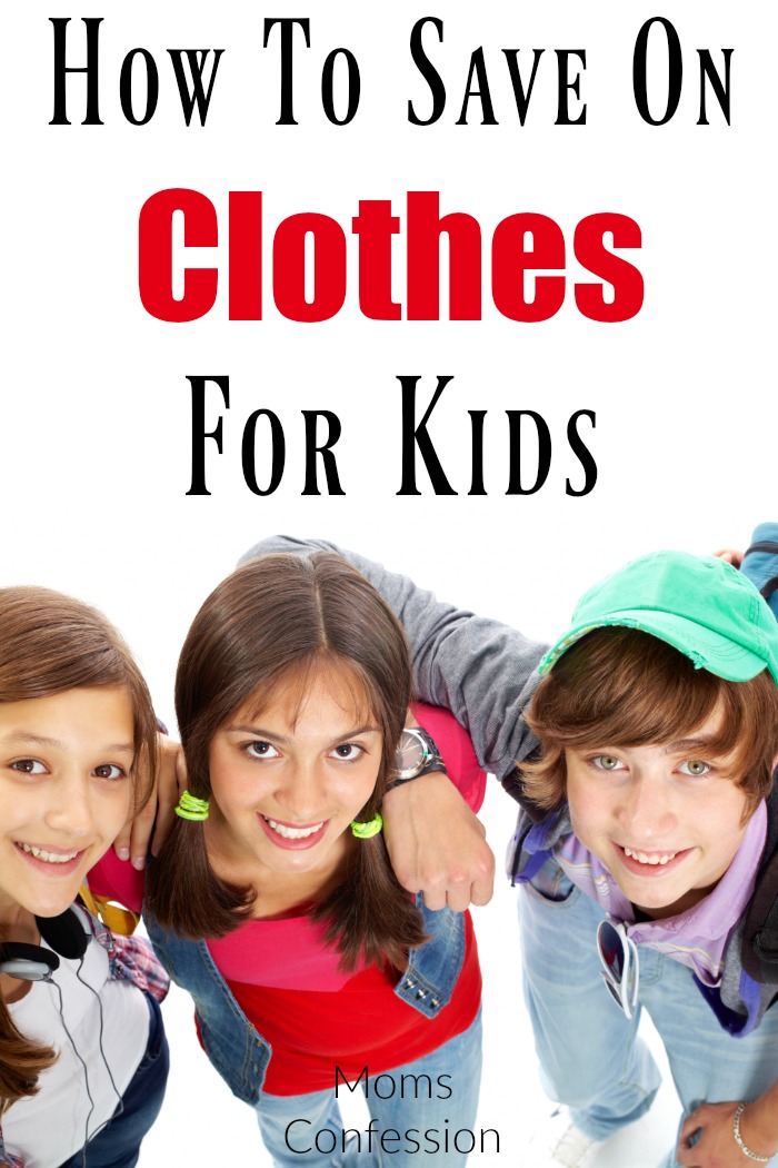 Don't miss our great tips for how to save money on clothes for kids! These are great tips for back to school and living frugally! Frugal living is all about using your brain to make ends meet!