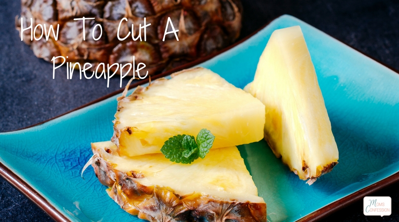 Check out one of our favorite Kitchen Hacks: How To Cut A Pineapple easily! This makes meal prep and snacking so much easier!