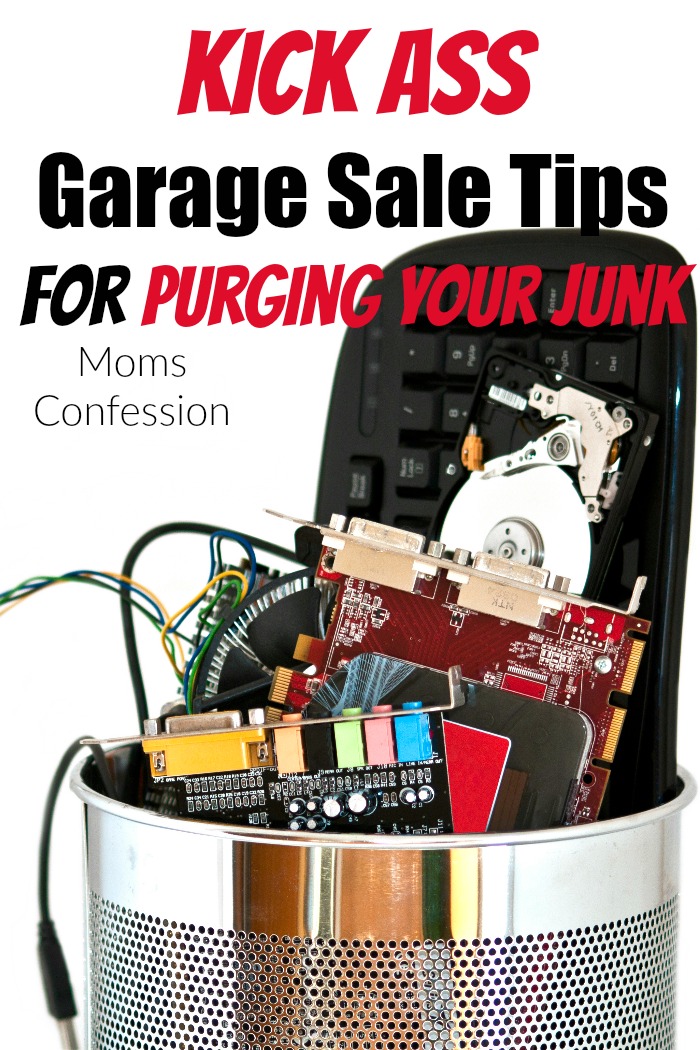 7 Kick Ass Garage Sale Tips For Purging Your Junk