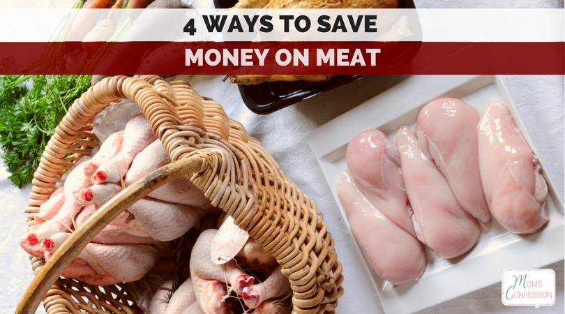 Looking for ways to cut your grocery budget? Look no further! These four easy ways to save money on meat can help teach you how to get your costs down without giving up the home cooked meals your family loves.
