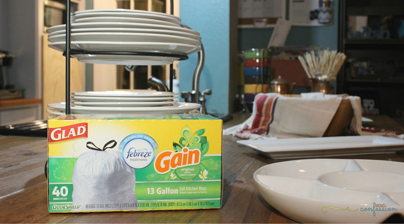 Keep your home smelling fresh with Glad Odor Odorshield Gain Original Scent trash bags, so you can rest assured that your trash will not be the culprit to your homes freshness factor when you are entertaining guests!