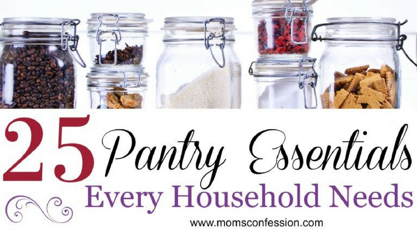 Kitchen hacks like these 25 pantry staples every household needs are what makes it easy for busy moms to manage weeknight meals!