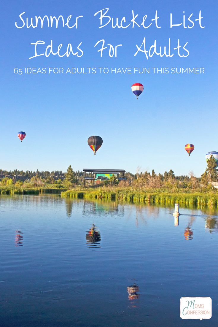 Summer Bucket List Ideas for Adults • Moms Confession