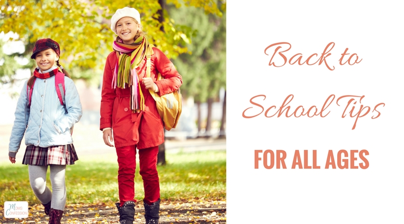Whether your child is starting pre-school or going back to college, here are some end-of-summer back to school tips for all ages to make the back-to-school season a breeze.