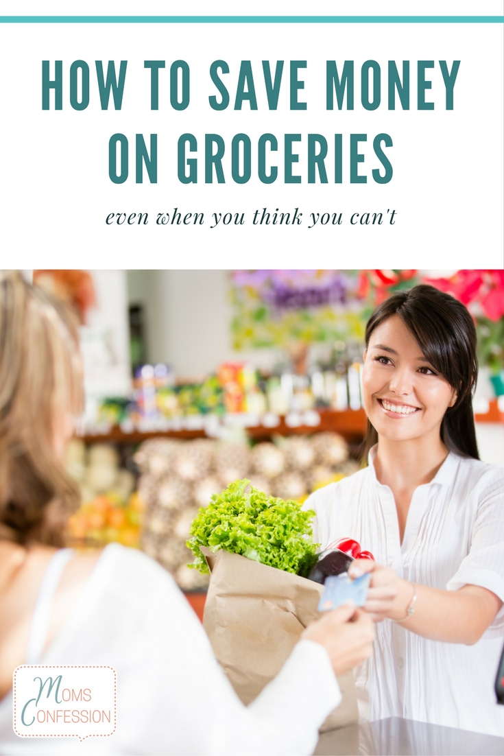 Don't miss our tips for how to save on groceries when you don't think you can't! Great reminders to save in unique ways and still provide your family with their favorite meals!