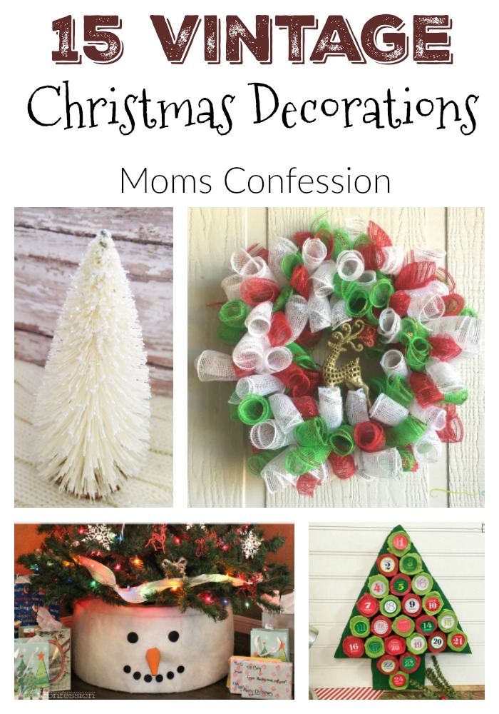 These Vintage Christmas Decorations are ideal for making your family festivities even more amazing this year! Check out our favorite vintage ideas to make!