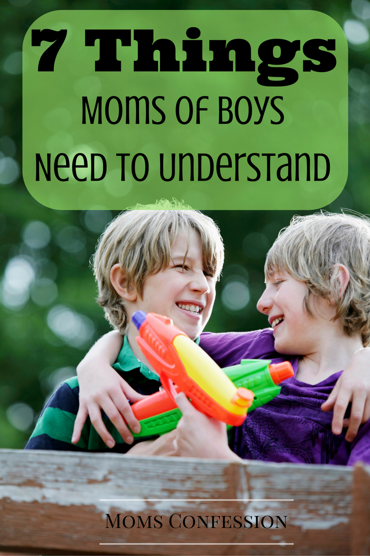 Check out these 7 Things Moms With Boys Need To Understand to survive the rough and tumble dirty and disorderly days ahead!