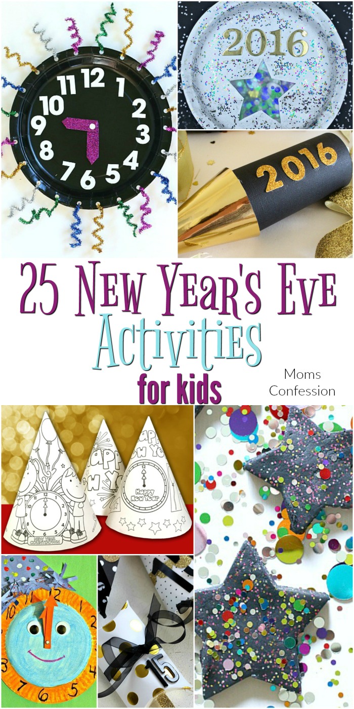 25 New Year’s Eve Activities For Kids