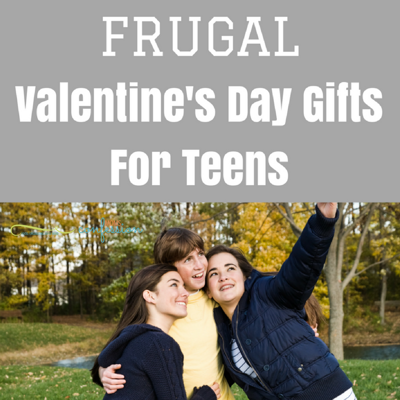 Check out these Frugal Valentine's Day Gift Ideas For Teens!  Great ideas to fit into any budget easily and keep kids happy at the same time!