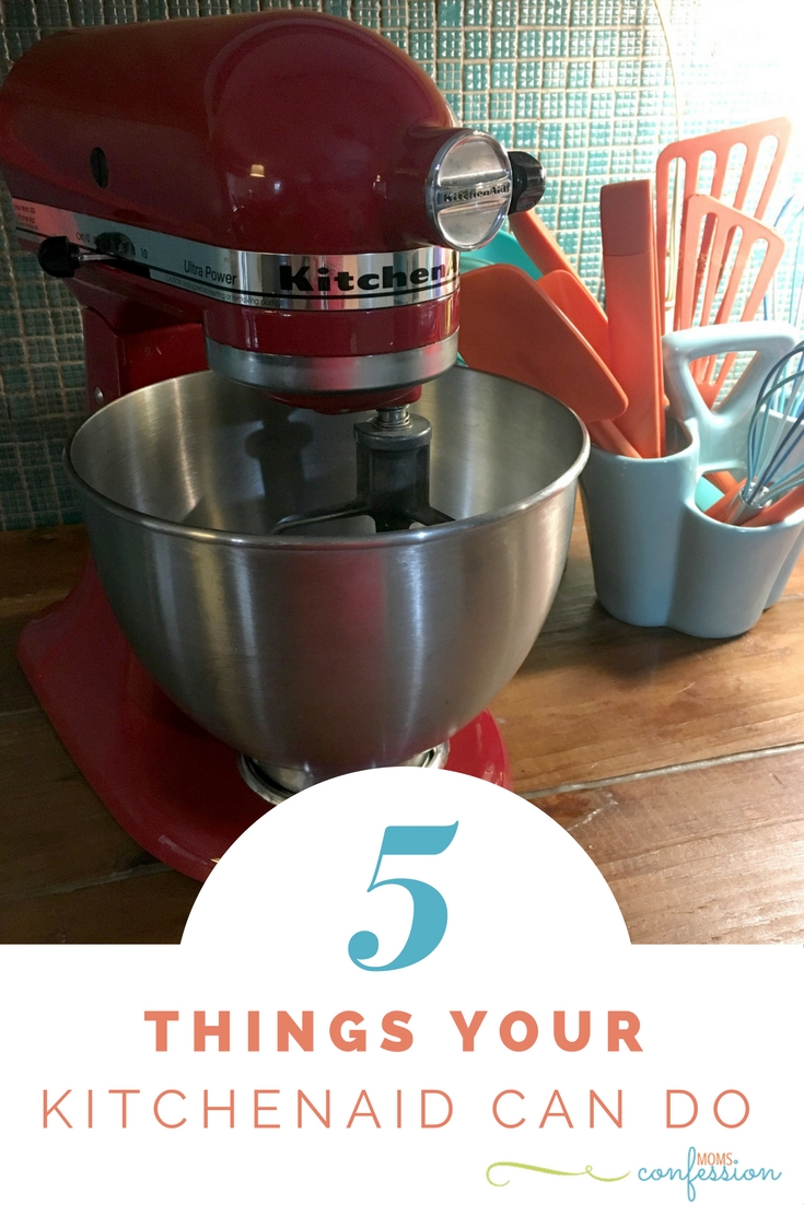 Use your Kitchenaid Mixer to make your life easier! These 5 Things Your Kitchenaid Mixer Can Do are the life hacks you need in your kitchen to save time!