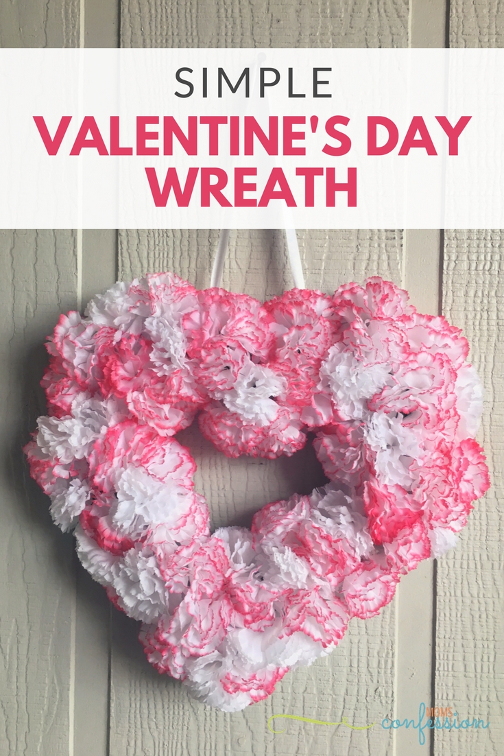 This simple and easy Valentine's Day Wreath is perfect for every home. With a few supplies, you can make this wreath for your home too!