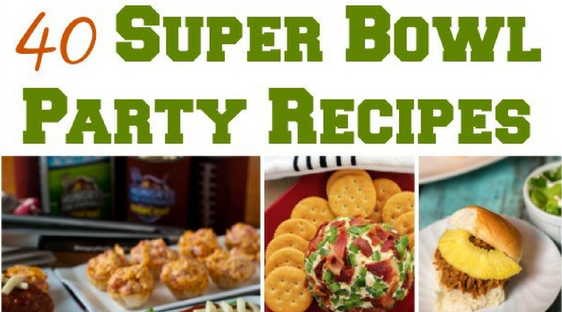 ooking for easy Super Bowl Party Recipes? Get 40+ easy football party recipes that will have your guests mouth watering on Super Bowl Sunday!