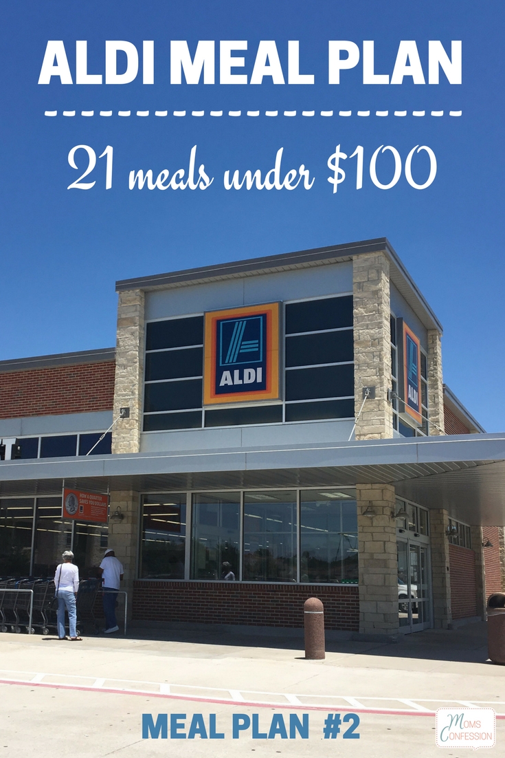 Aldi Meal Plan #2: Easy Meal Ideas for Families