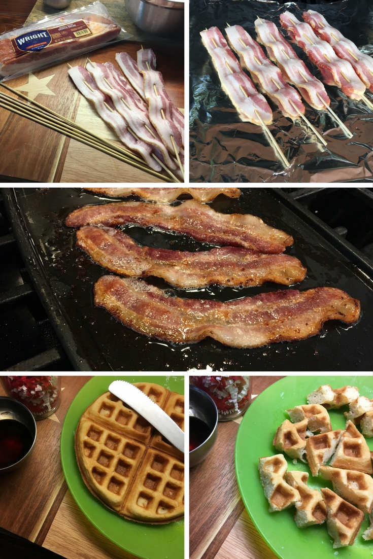 How to make Grilled Bacon Skewers for Father's Day