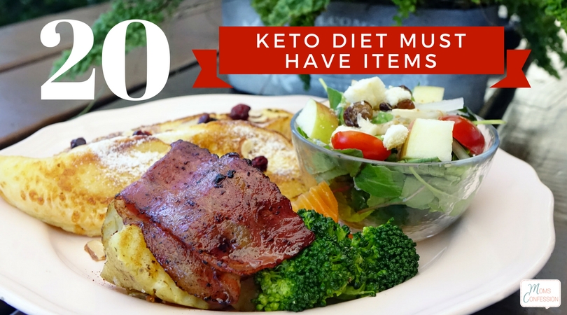 These 20 Keto Diet Must Have Items are a must for making sure you keep on track with your new eating habits and healthy lifestyle!