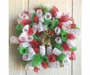 Reindeer Christmas Wreath